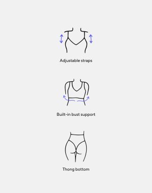 Cami Thong Bodysuit