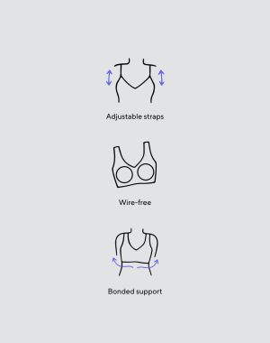 CrossOver V-Neck Bra
